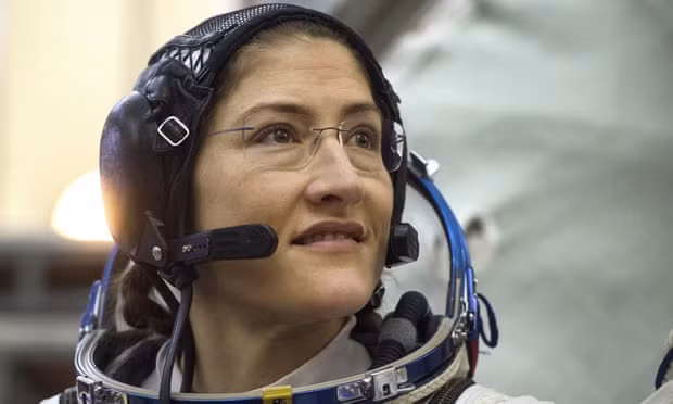US astronaut Christina Koch will carry out the first all-female spacewalk together with Anne McClain. Photograph: AP