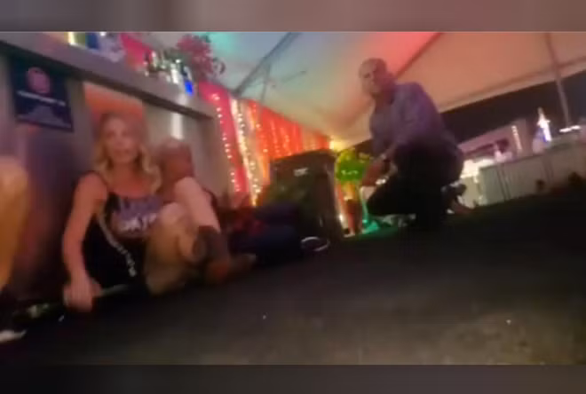 Photo taken from a video at the scene.