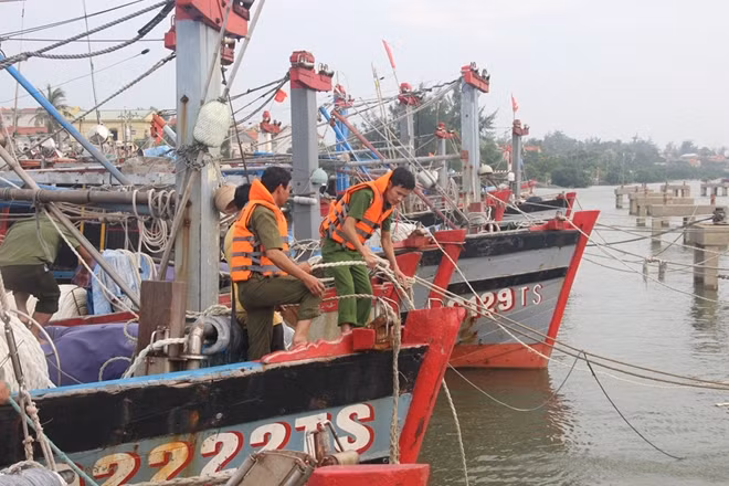 And help fishermen moor their boats at the docks