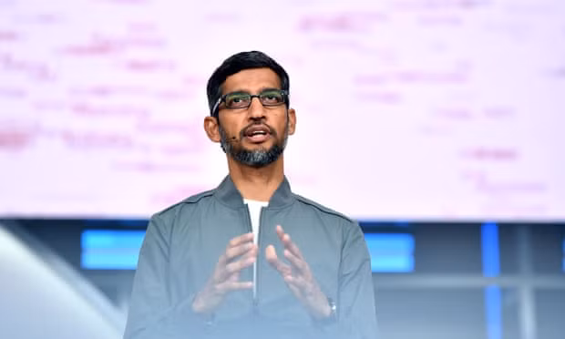 In an op-ed this week, Google’s Sundar Pichai wrote ‘privacy cannot be a luxury good’. Photograph: Josh Edelson/Getty Images In an op-ed this week, Google’s Sundar Pichai wrote ‘privacy cannot be a luxury good’. Photograph: Josh Edelson/Getty Images