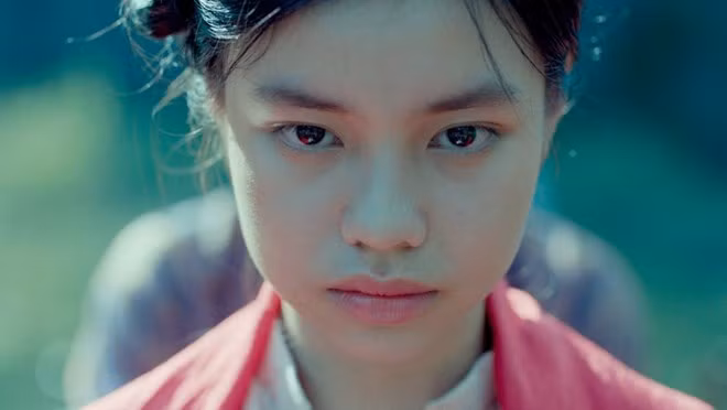 The 14-year-old girl May, the film's protagonist (Photo: VNA)