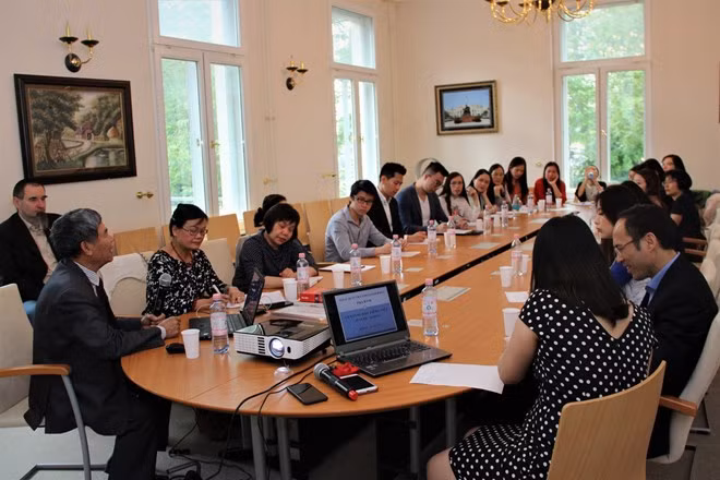 Scene at the conference (Photo: VNA)