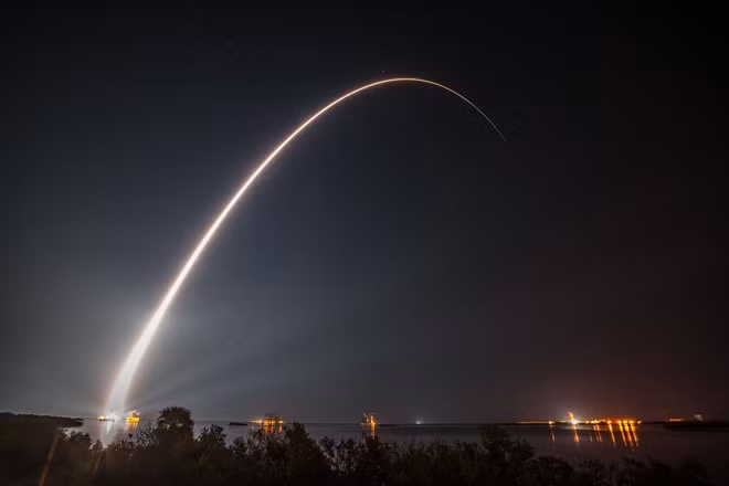 Artist's illustration of the GOES-R weather satellite in space. GOES-R launched on Nov. 19, 2016, and will reach its final geostationary orbit about two weeks later (at which point its name will change to GOES-16). Photo: NASA