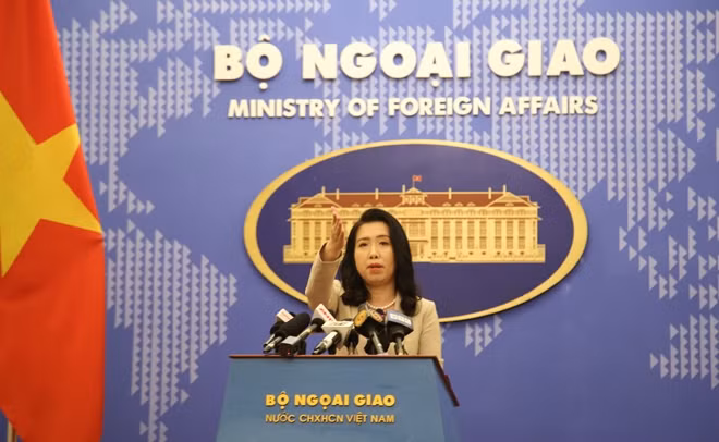 Vietnamese Foreign Ministry spokesperson Le Thi Thu Hang