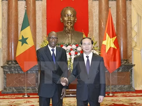 President Tran Dai Quang hosts Senegal’s Ambassador Cheikh Niang