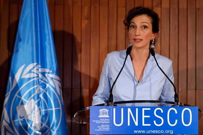 France's Audrey Azoulay, the newly-elected Director-General of the United Nations Educational, Scientific and Cultural Organization (UNESCO). Reuters