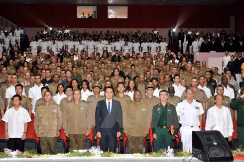 The meeting in Cuba to mark 73rd anniversary of the Vietnam People’s Army