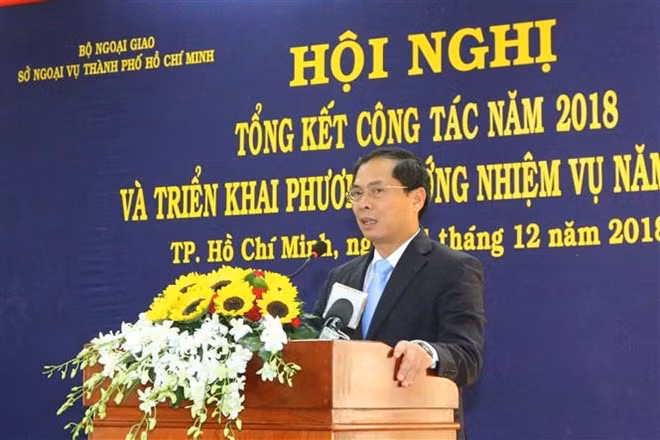 Deputy Foreign Minister Bui Thanh Son (Photo: VNA)
