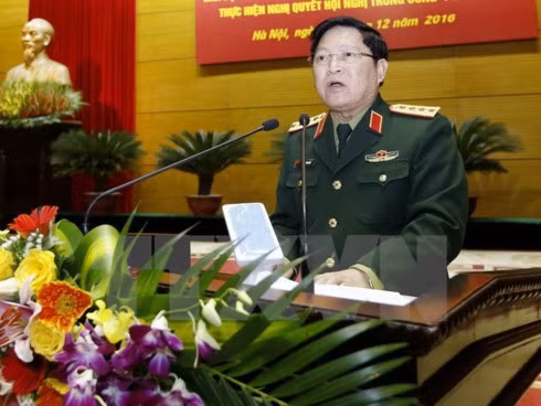 Minister of Defence General Ngo Xuan Lich