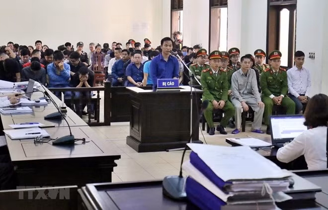 At the trial (Photo: VNA)