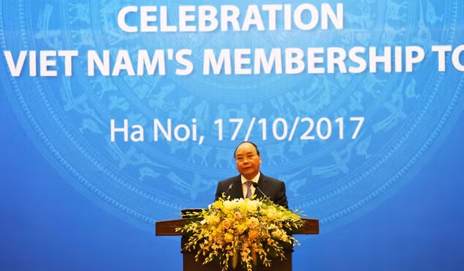 Prime Minister Nguyen Xuan Phuc at the event