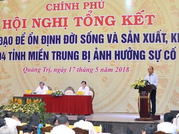 Prime Minister Nguyen Xuan Phuc speaks at the event (Source: VNA)