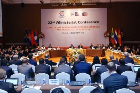 The 22nd Ministerial Conference on "Greater GMS achievements through stronger and pragmatic cooperation" hosted by Vietnam in September, 2017. (Photo: VNA)