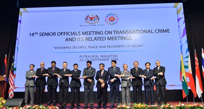 Heads of delegations at the SOMTC 18