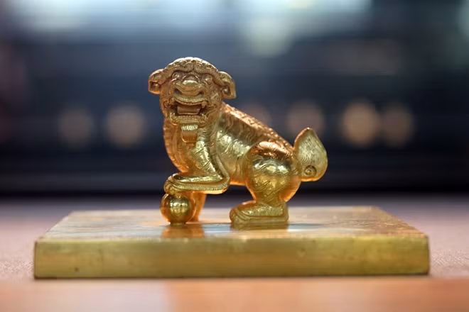 Lion seal of the 18th century