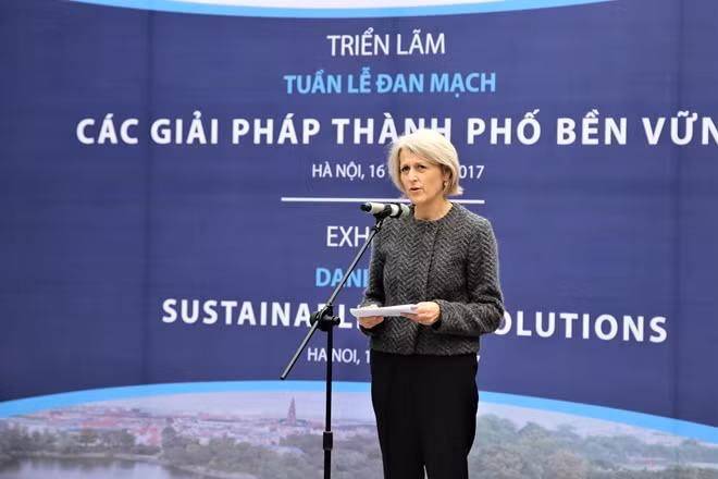 Danish Ambassador to Vietnam Charlotte Laursen