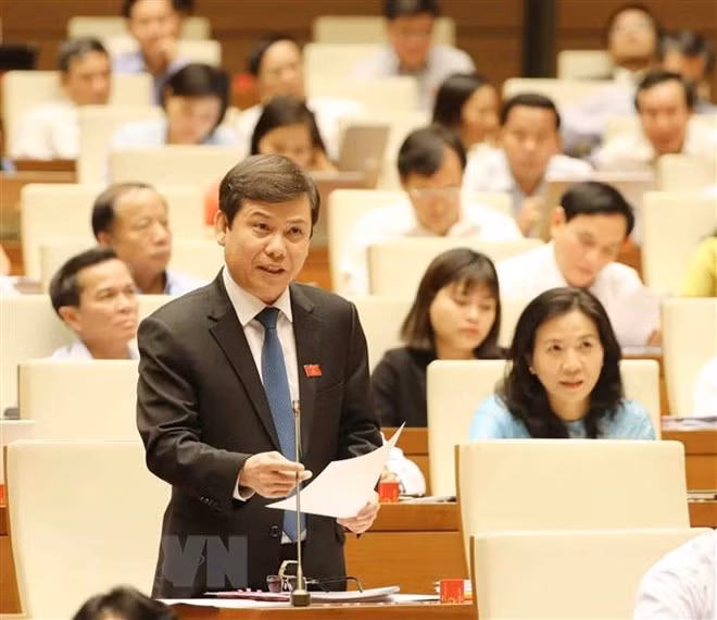 Prosecutor General of the Supreme People's Procuracy Le Minh Tri answers deputies' questions on October 30 (Photo: VNA) Prosecutor General of the Supreme People's Procuracy Le Minh Tri answers deputies' questions on October 30 (Photo: VNA)