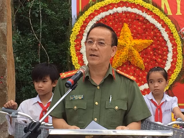 Senior Colonel Nguyen Thanh Hai, Head of Office of Public Security Newspaper in Ho Chi Minh City