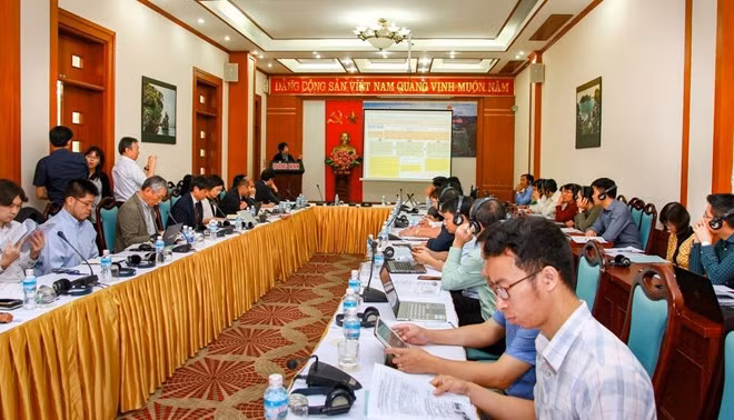The workshop on green growth in Ha Long Bay takes place on April 18 (Photo: VNA)