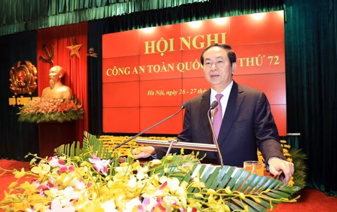 State President at the event