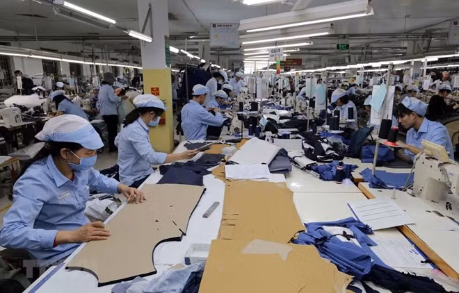 Domestic production of garment and textiles has enjoyed robust expansion on the back of new-generation free trade agreements. (Photo: VNA) Domestic production of garment and textiles has enjoyed robust expansion on the back of new-generation free trade agreements. (Photo: VNA)