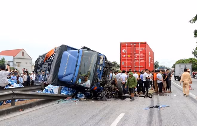 At the site of the accident (Photo: VNA)