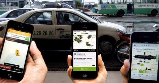 The number of Uber and Grab taxis has reached 50,000 nationwide
