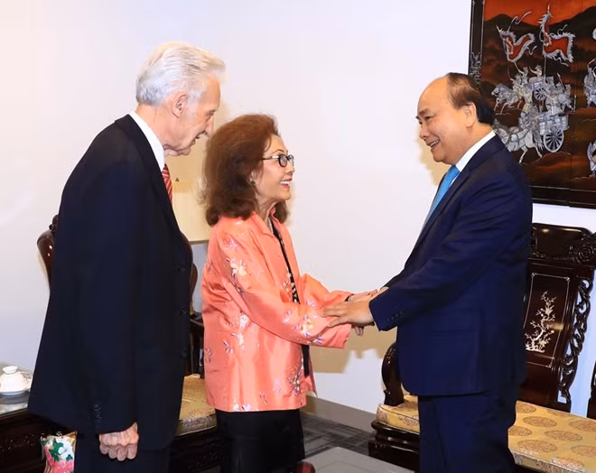Also on September 27 (local time), PM Nguyen Xuan Phuc had a meeting with US friends of Vietnam