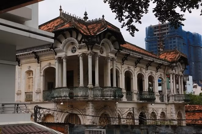 One of the historic buildings in HCM City’s District 3. The city has about 3,000 valuable old houses and villas that could face demolition if they are not renovated. (Source: VNA).