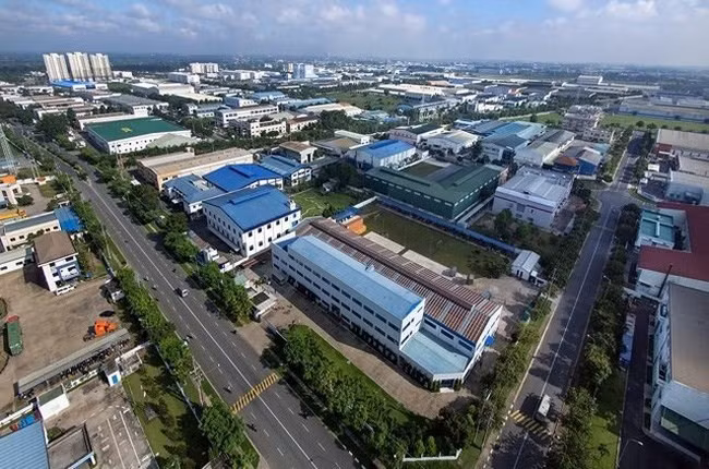 Vietnam’s industrial real estate market has been becoming a magnet for foreign direct investment (FDI) enterprises. (Photo: tapchitaichinh.vn)