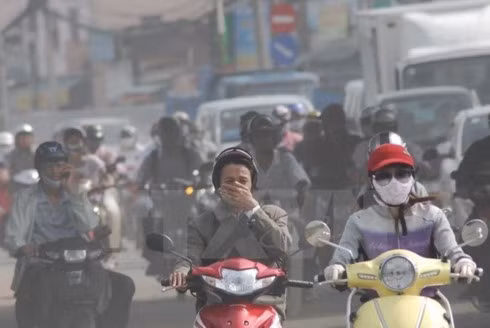 Air pollution has reached alarming levels in some areas of Hanoi