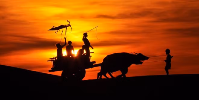 The Nam Cuong sand dunes are located about eight kilometres southeast of Phan Rang City near the village of Tuan Tu, An Hai Commune, Ninh Phuoc District, Ninh Thuan Province