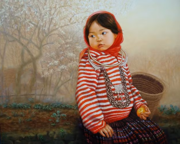 Anh said he finds great inspiration in mountainous kids with tangled hairs and old clothes