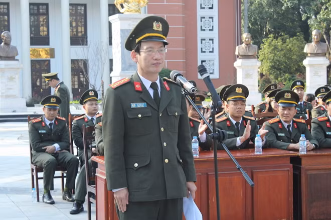 Senior Colonel Le Ngoc An, Deputy Director of the People's Security Academy
