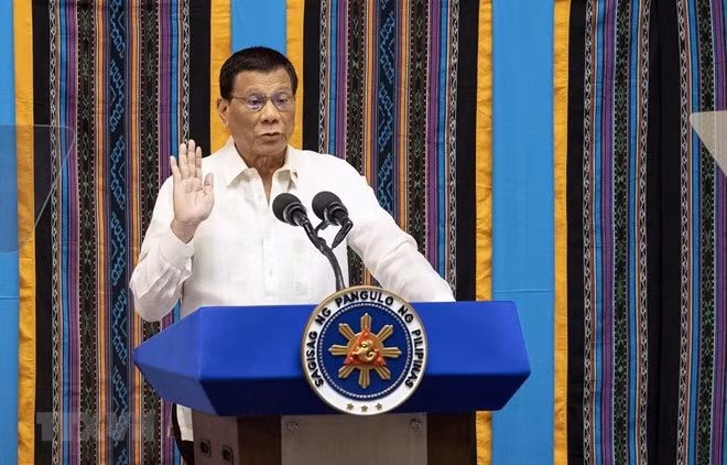 Philippine President Rodrigo Duterte (Source: AFP/VNA)