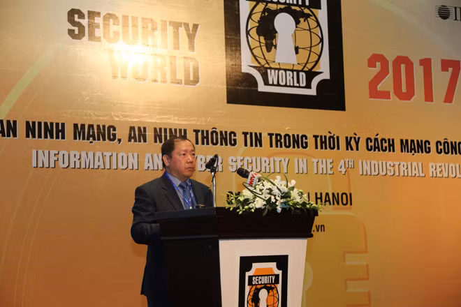 Lieutenant General Hoang Phuoc Thuan, Director of the Authority of Cyber Security under the Ministry of Public Security. Lieutenant General Hoang Phuoc Thuan, Director of the Authority of Cyber Security under the Ministry of Public Security.
