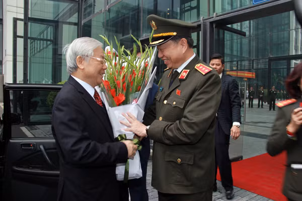 Party General Secretary Nguyen Phu Trong attended the event