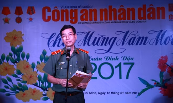 Major General Pham Van Mien, Editor-in-Chief of CAND Newspaper.