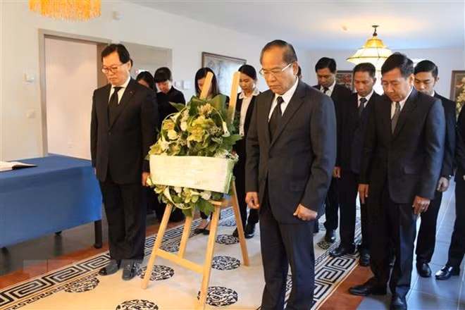 At the ceremony (Source: VNA) At the ceremony (Source: VNA)