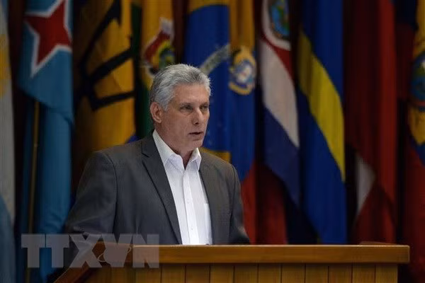 President of the Council of State and Council of Ministers of Cuba Miguel Diaz Canel Bermudez
