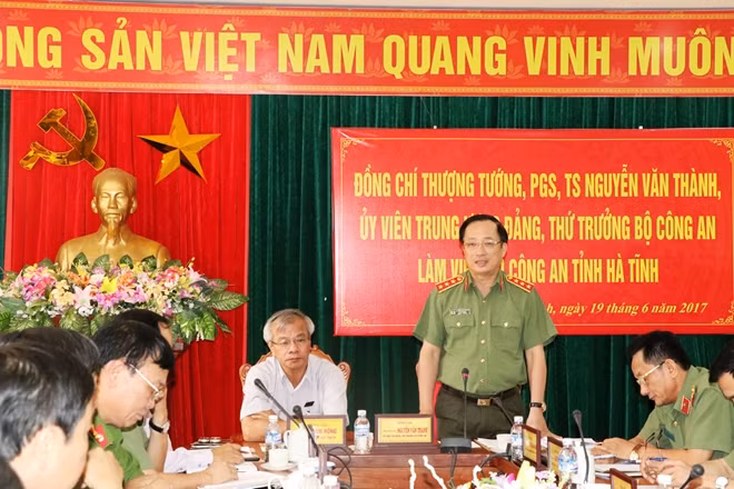 Deputy Minister of Public Security Nguyen Van Thanh