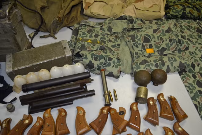 The seized exhibits