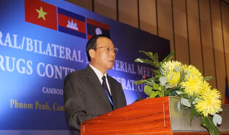 Deputy Minister Le Quy Vuong at the event