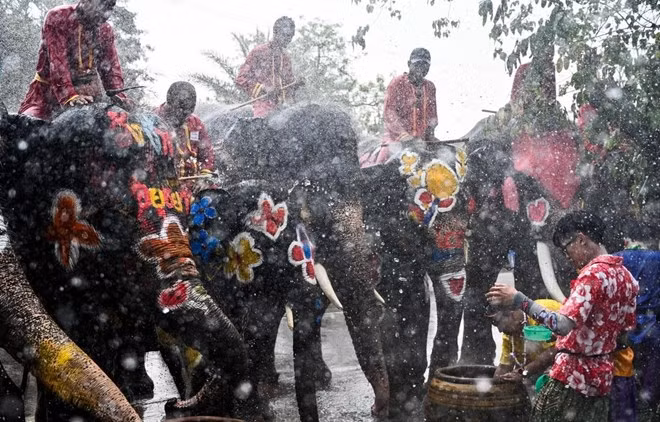 A Songkran festival in Thailand (Source: AFP) A Songkran festival in Thailand (Source: AFP)