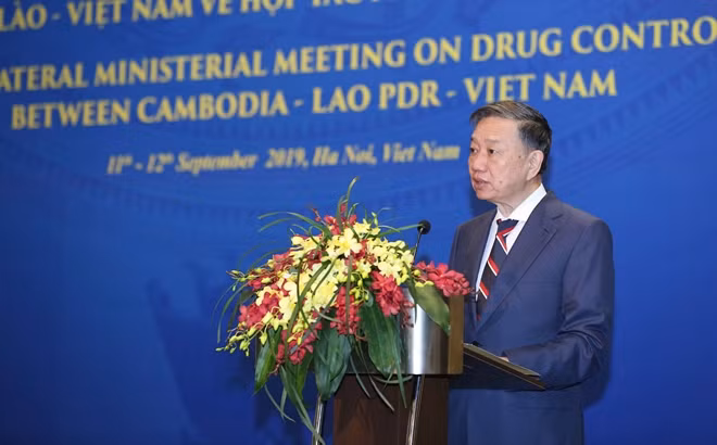 Minister To Lam speaks at the event. Minister To Lam speaks at the event.