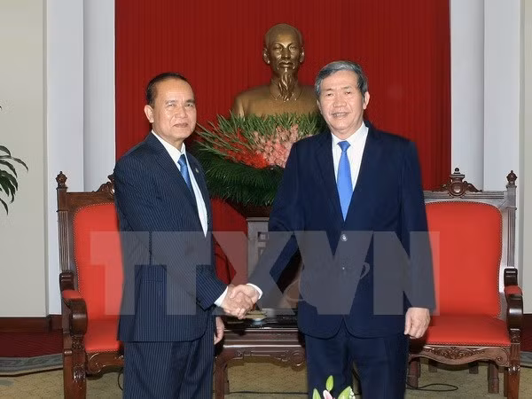 At the meeting (Photo: VNA)