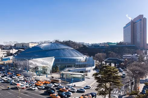 Jangchung Gymnasium in the Republic of Korea