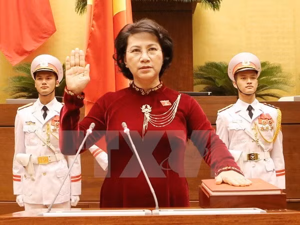 National Assembly Chairwoman Nguyen Thi Kim Ngan National Assembly Chairwoman Nguyen Thi Kim Ngan