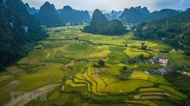 View of the Non Nuoc Cao Bang Global Geopark (Source: VNA)