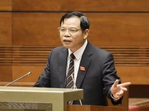 Minister of Agriculture and Rural Development Nguyen Xuan Cuong